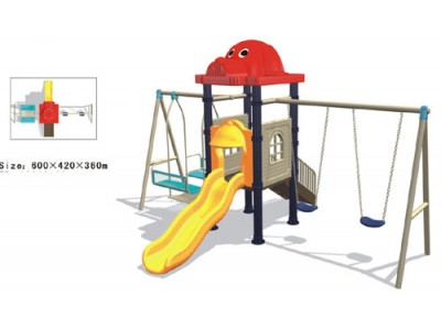 swing and slide set